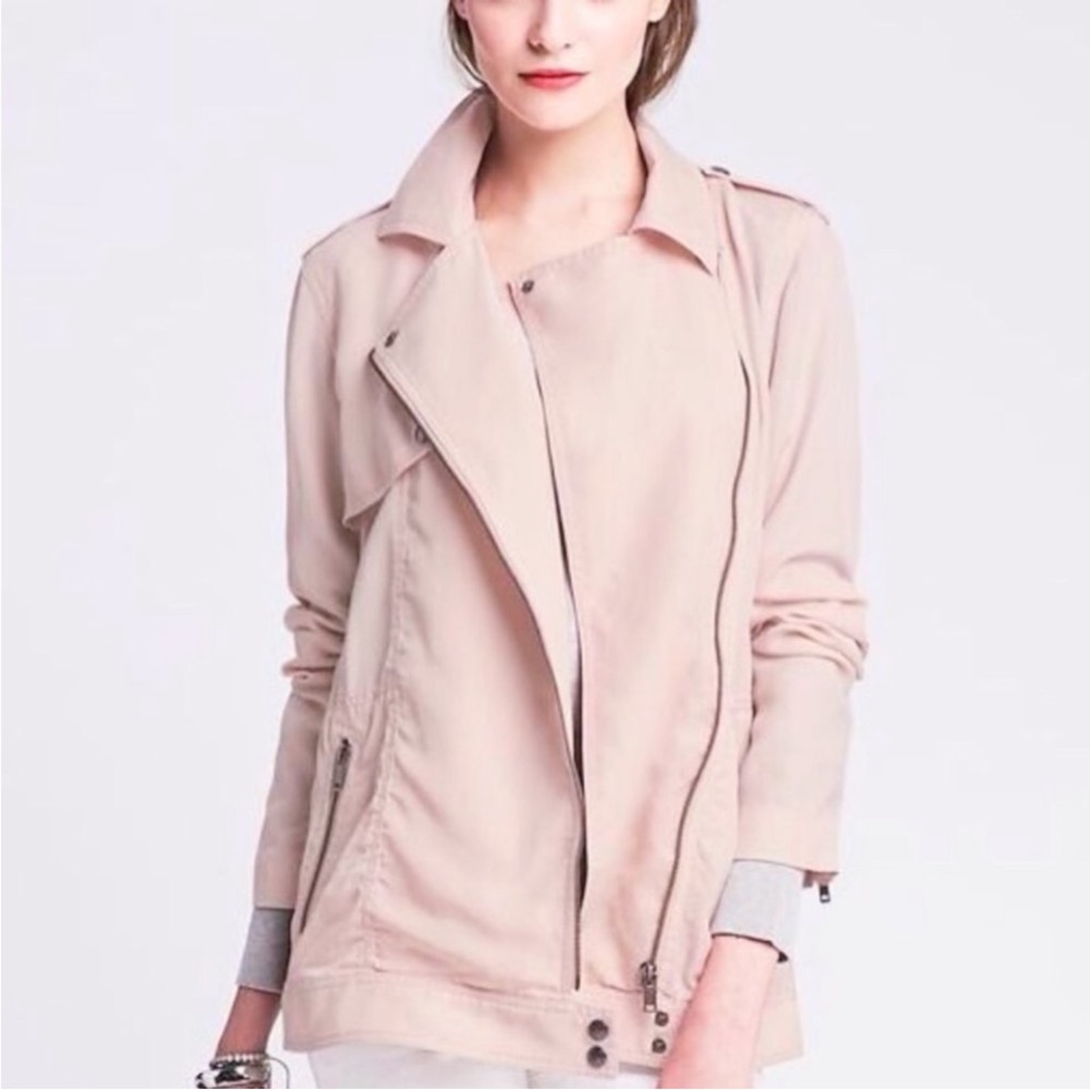 Banana Republic Drapey Moto Jacket